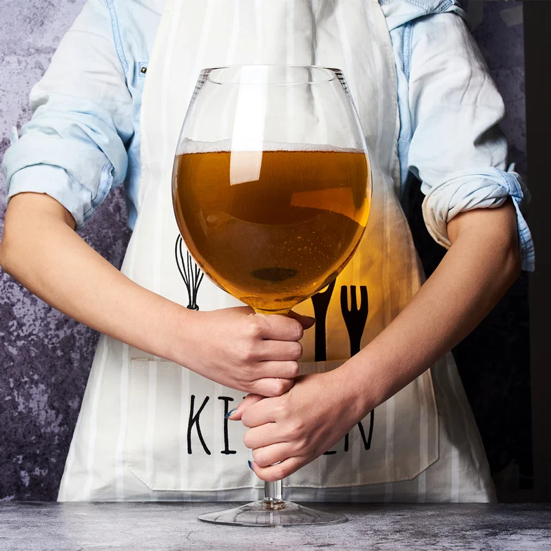 Wine In Beer Glass - Набор из огромных бокалов для вина