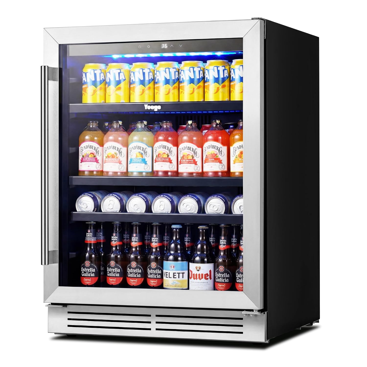 Wine Beer Fridge Under Counter - Холодильник для напитков на 24 дюйма,
