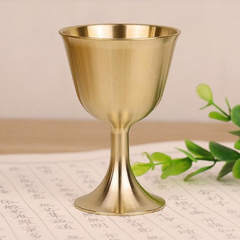Винтажная латунная кружка S/M/ – обзор и цена Wine In Beer Glass