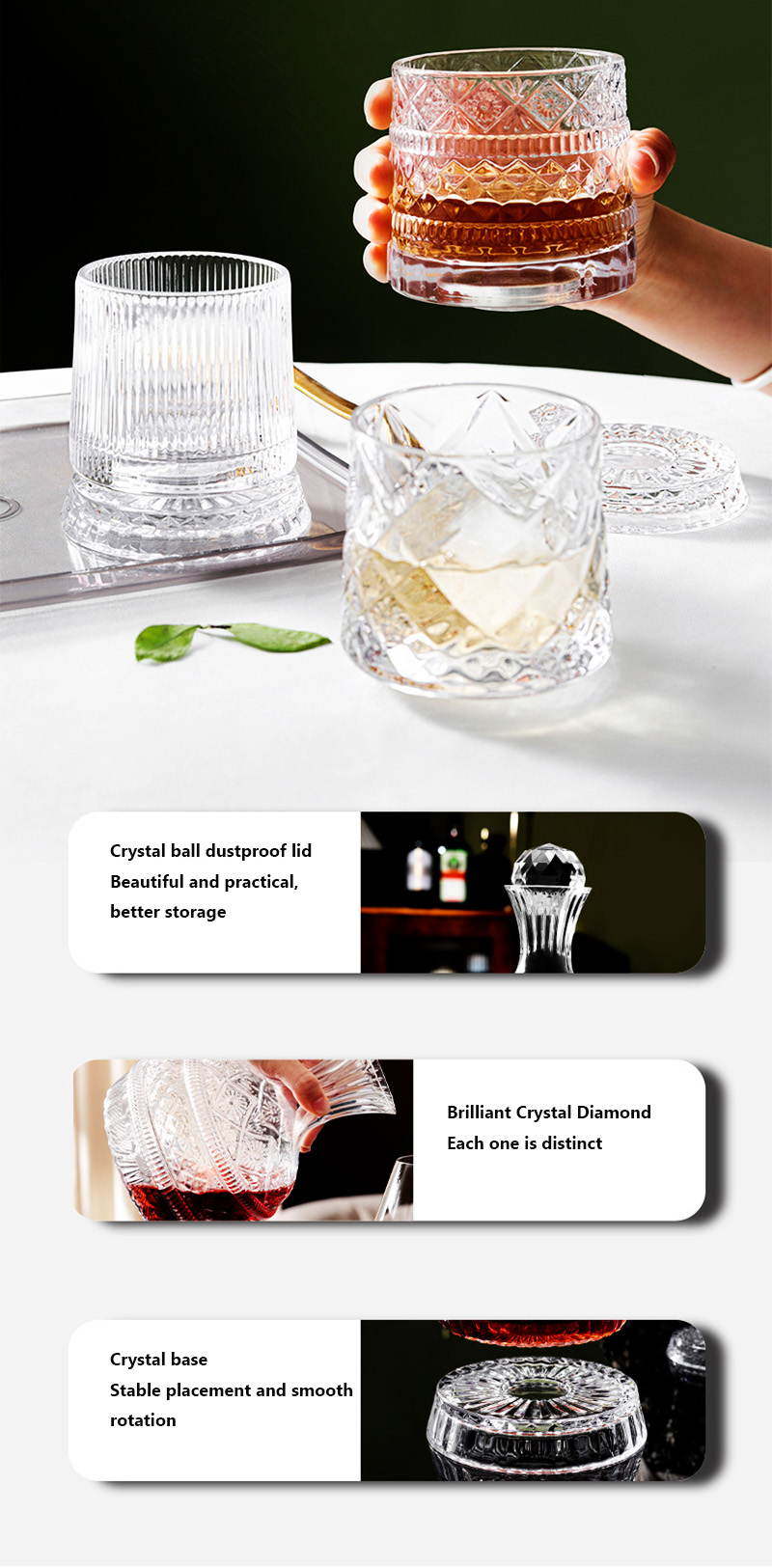 Вращающийся графин для вина DE – обзор и цена Wine In Beer Glass
