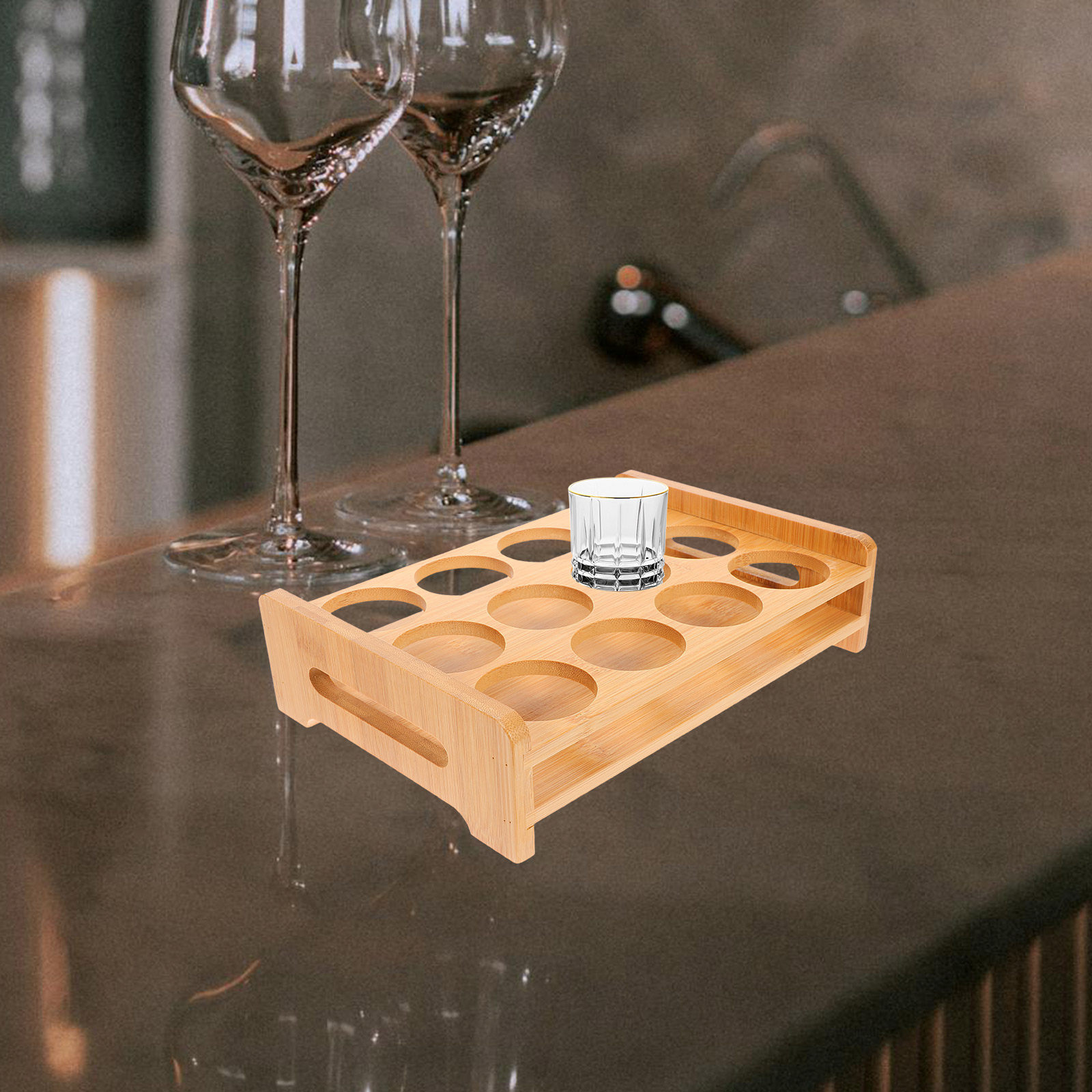 Подставка-органайзер для рюмок – обзор и цена Wine In Beer Glass