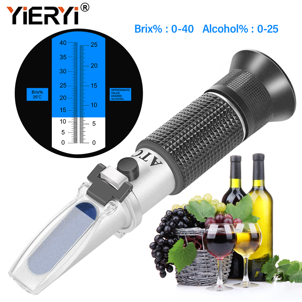 Рефрактометр Yieryi 100% новый – обзор и цена Wine Beer Brand