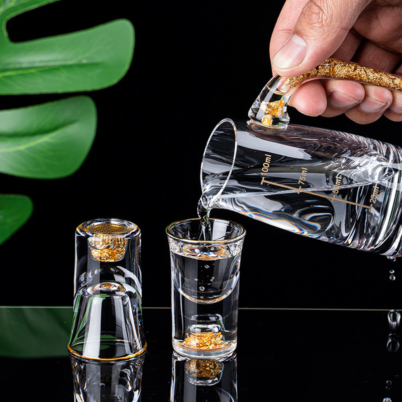 Набор из 2/7 хрустальных стака – обзор и цена Wine Vodka Beer