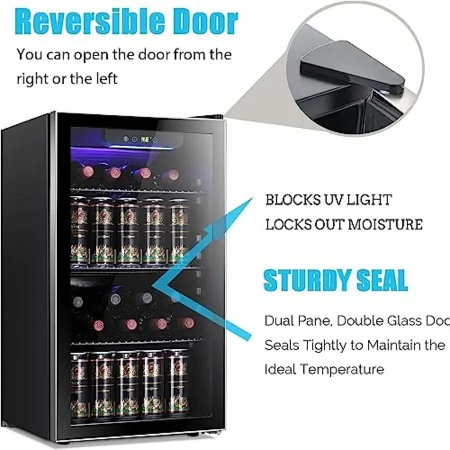Винный холодильник/шкаф на 26  – обзор и цена Wine Beer Fridge Cabinet