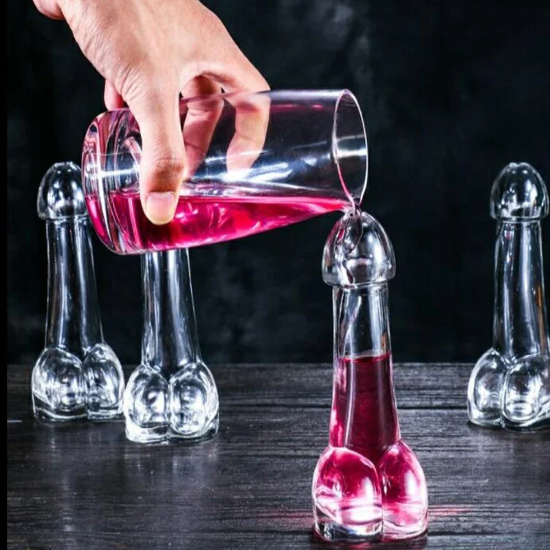 Прозрачные креативные бокалы д – обзор и цена Wine Beer Juice