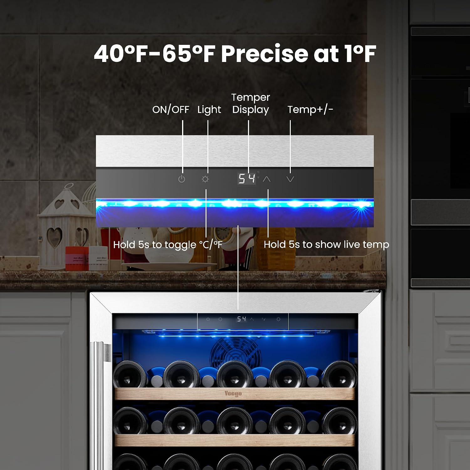 Винный холодильник Yeego - 24  – обзор и цена Wine Beer Fridge Under Counter