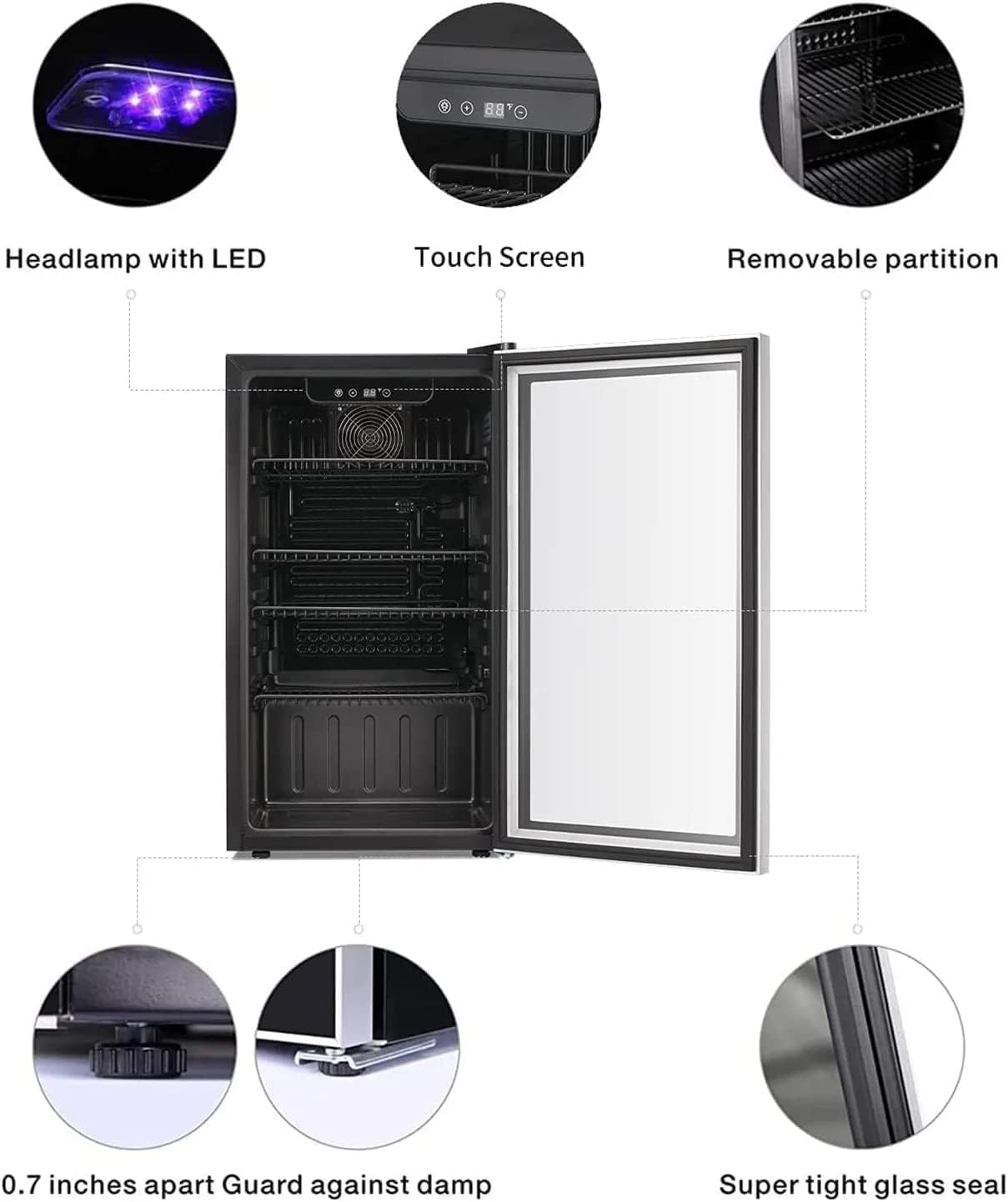 Винный шкаф/холодильник на 26  – обзор и цена Wine Beer Fridge Cabinet
